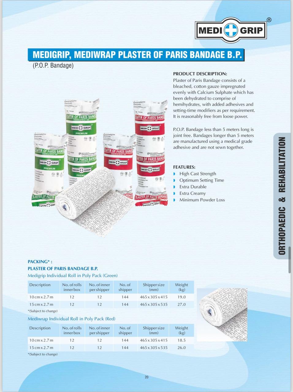 Orthopaedic products